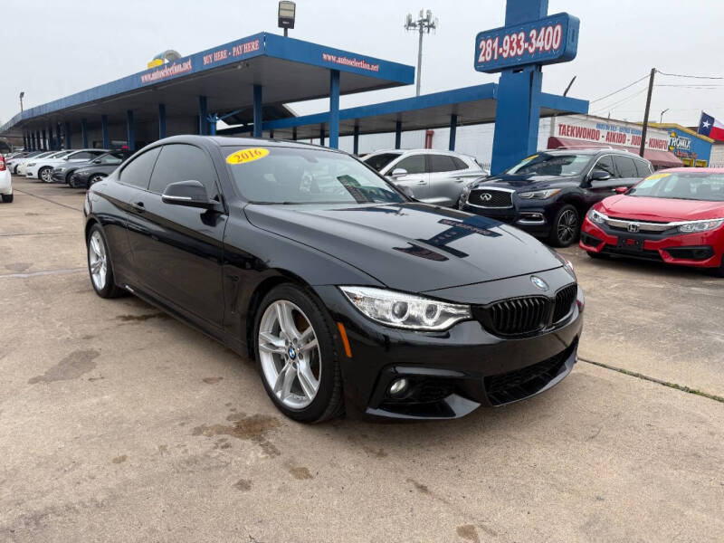 2016 BMW 4 Series for sale at Auto Selection of Houston in Houston TX