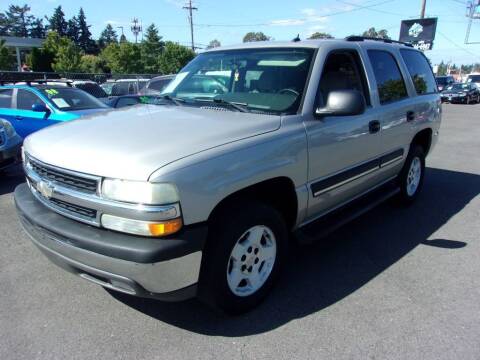 2005 Chevrolet Tahoe for sale at MERICARS AUTO NW in Milwaukie OR