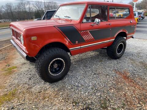 1973 International Scout II for sale at Orange Bear Motors in Landrum SC