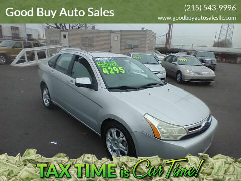 2009 Ford Focus for sale at Good Buy Auto Sales in Philadelphia PA