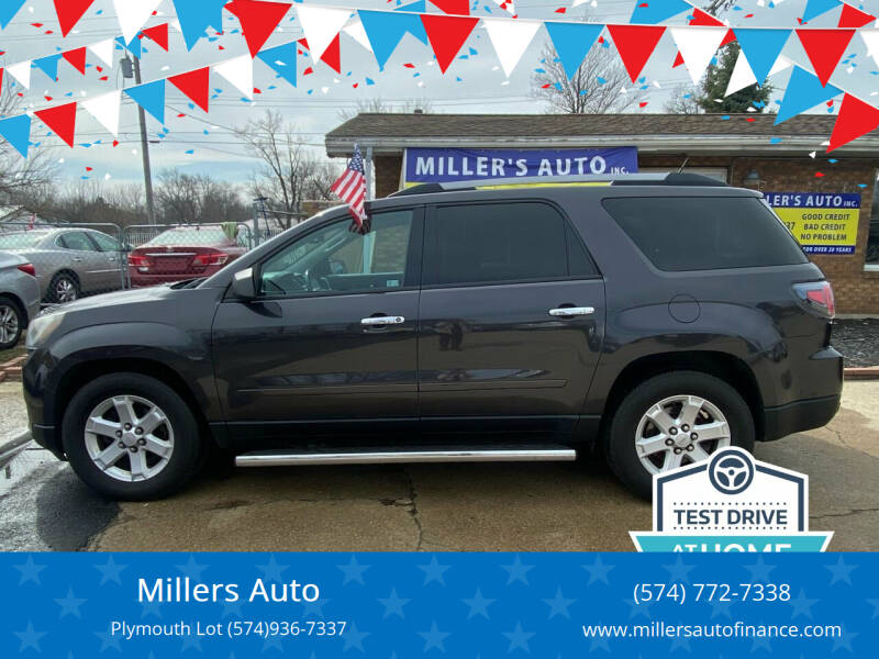 2013 GMC Acadia for sale at Millers Auto - Plymouth Miller lot in Plymouth IN