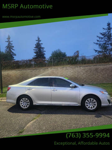 2014 Toyota Camry for sale at MSRP Automotive in Rogers MN