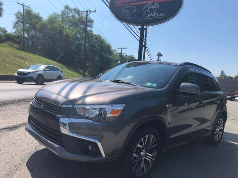 2016 Mitsubishi Outlander Sport for sale at SARRACINO AUTO SALES INC in Burgettstown PA