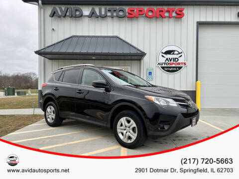 2013 Toyota RAV4 for sale at AVID AUTOSPORTS in Springfield IL