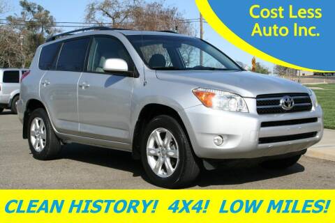 2008 Toyota RAV4 for sale at Cost Less Auto Inc. in Rocklin CA