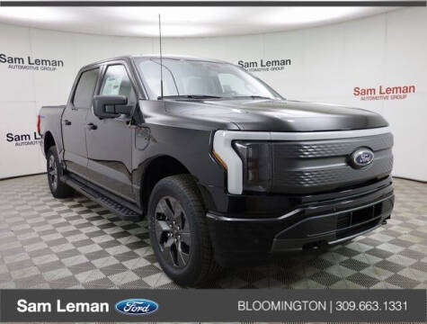 2023 Ford F-150 Lightning for sale at Sam Leman Ford in Bloomington IL
