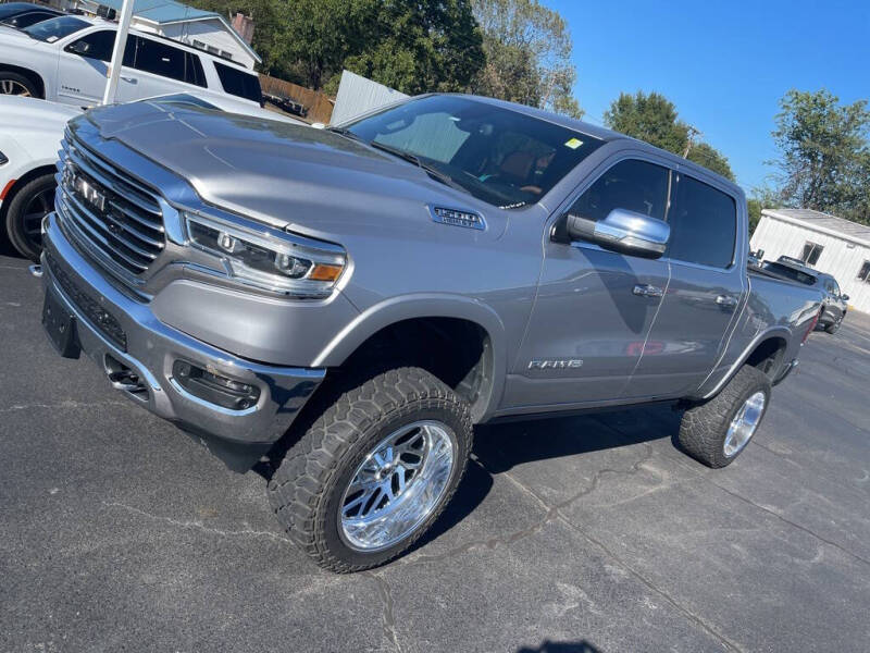 Used 2020 RAM Ram 1500 Pickup Longhorn with VIN 1C6SRFKT6LN109294 for sale in Broken Bow, OK