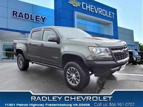 2018 Chevrolet Colorado for sale at Radley Cadillac in Fredericksburg VA