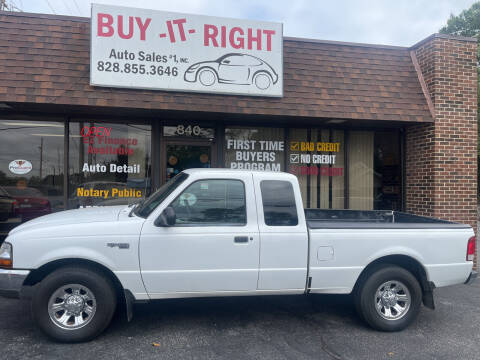 2000 Ford Ranger for sale at Buy It Right Auto Sales #1,INC in Hickory NC