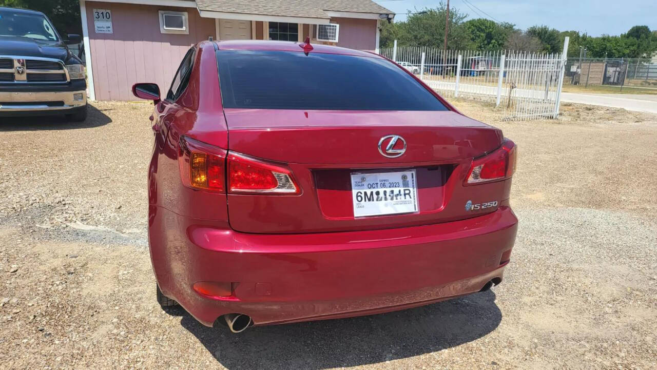 2011 Lexus IS 250 for sale at AUTHE VENTURES AUTO in Red Oak, TX