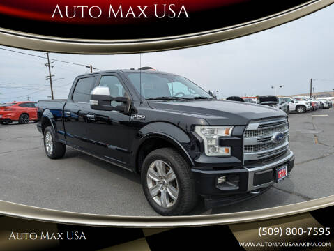 2017 Ford F-150 for sale at Auto Max USA in Yakima WA