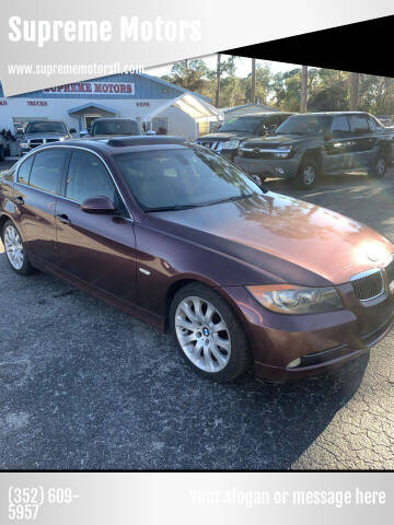 2006 BMW 3 Series for sale at Supreme Motors in Leesburg FL