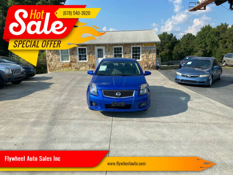 2012 Nissan Sentra for sale at Flywheel Auto Sales Inc in Woodstock GA