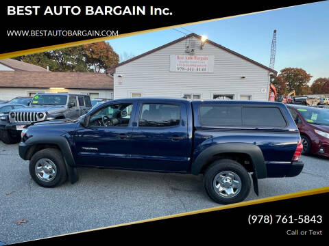 2012 Toyota Tacoma for sale at BEST AUTO BARGAIN inc. in Lowell MA