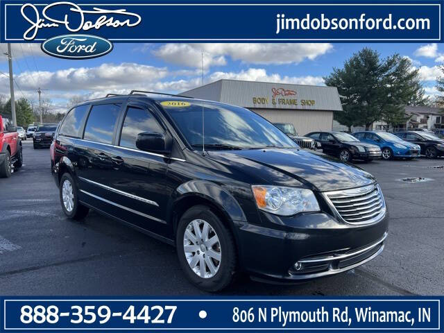 2016 Chrysler Town and Country for sale at Jim Dobson Ford in Winamac IN