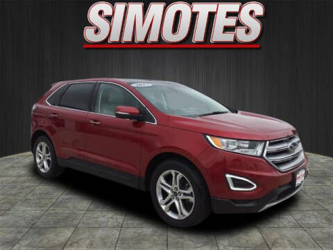 2017 Ford Edge for sale at SIMOTES MOTORS in Minooka IL