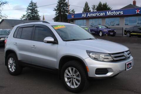 2017 Volkswagen Tiguan for sale at All American Motors in Tacoma WA