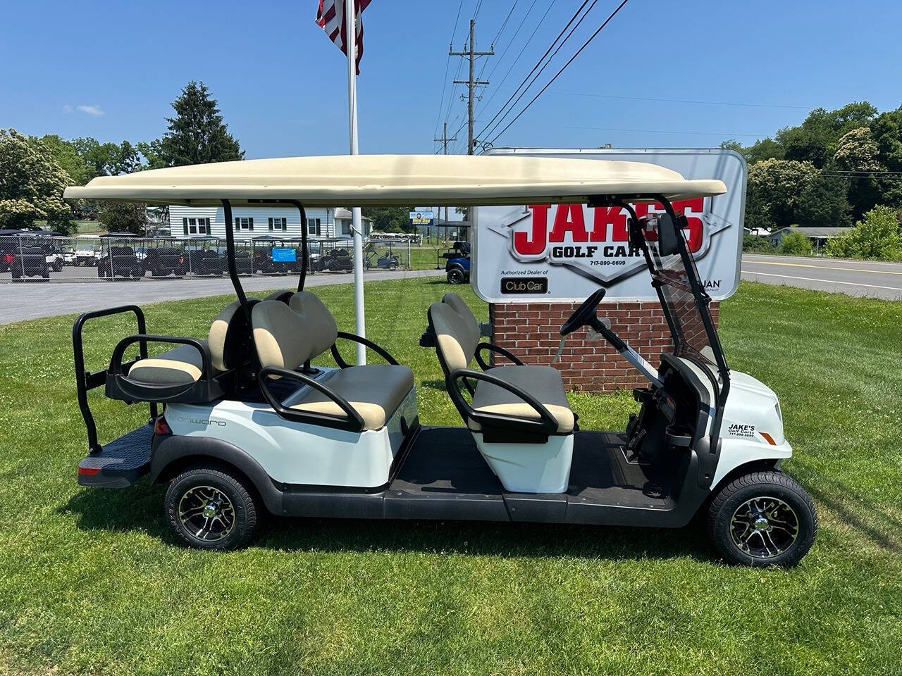 2025 Club Car Onward 6 Passenger Gas for sale at Jake's Golf Carts in MCVEYTOWN, PA