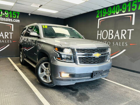 2018 Chevrolet Tahoe for sale at Hobart Auto Sales in Hobart IN