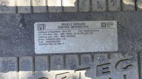 2016 GMC Savana 3500