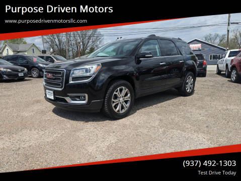 2016 GMC Acadia for sale at Purpose Driven Motors in Sidney OH