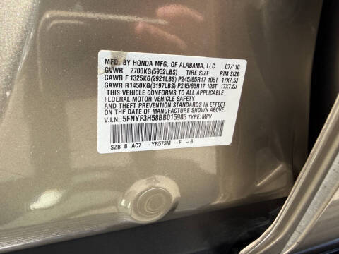 2011 Honda Pilot EX-L