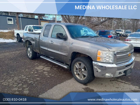 2012 Chevrolet Silverado 1500 for sale at MEDINA WHOLESALE LLC in Wadsworth OH