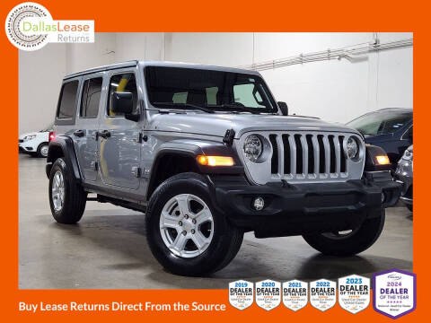 2021 Jeep Wrangler Unlimited for sale at Dallas Auto Finance in Dallas TX