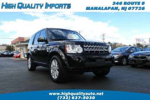 2012 Land Rover LR4 for sale at High Quality Imports in Manalapan NJ