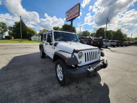 2017 Jeep Wrangler Unlimited for sale at Biron Auto Sales LLC in Hillsboro OH