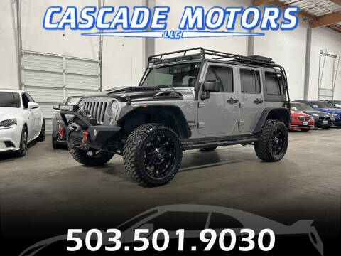 2014 Jeep Wrangler Unlimited for sale at Cascade Motors in Portland OR