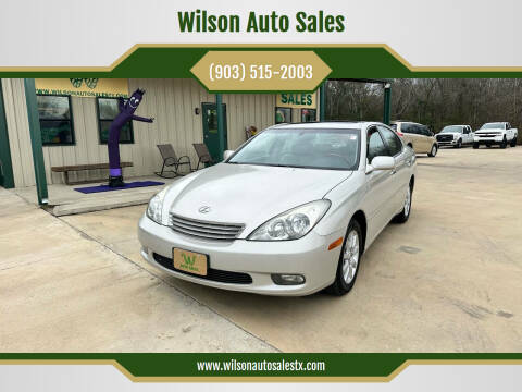 2004 Lexus ES 330 for sale at Wilson Auto Sales in Chandler TX