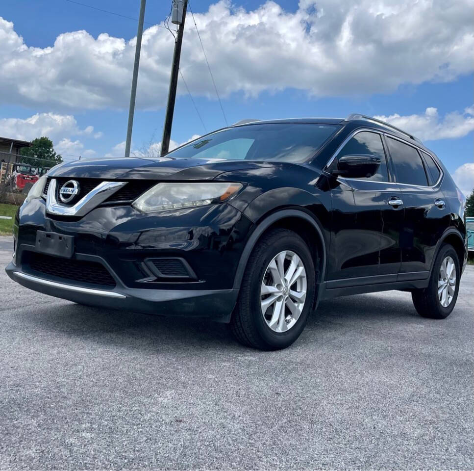 Black 2016 Nissan Rogue SV SV 4dr Crossover 1
