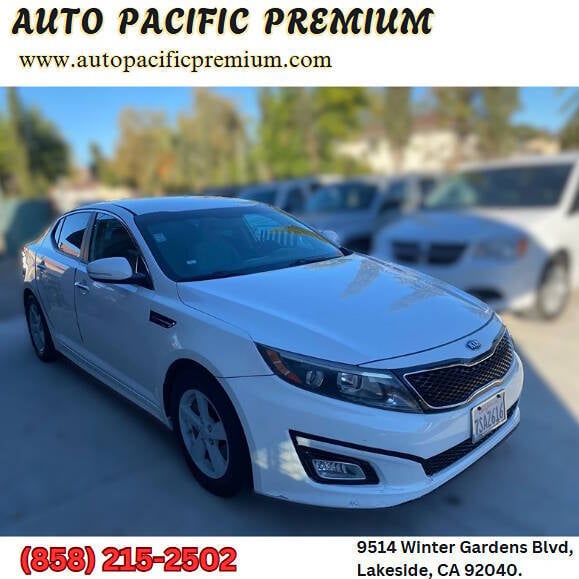 2015 Kia Optima for sale at Auto Pacific Premium in Lakeside, CA