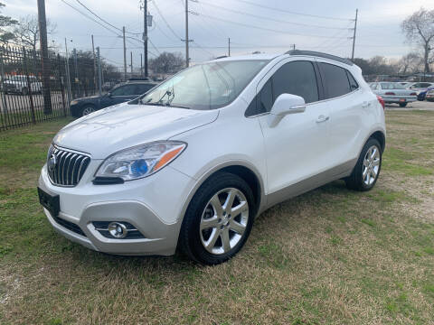 2015 Buick Encore for sale at FAIR DEAL AUTO SALES INC in Houston TX