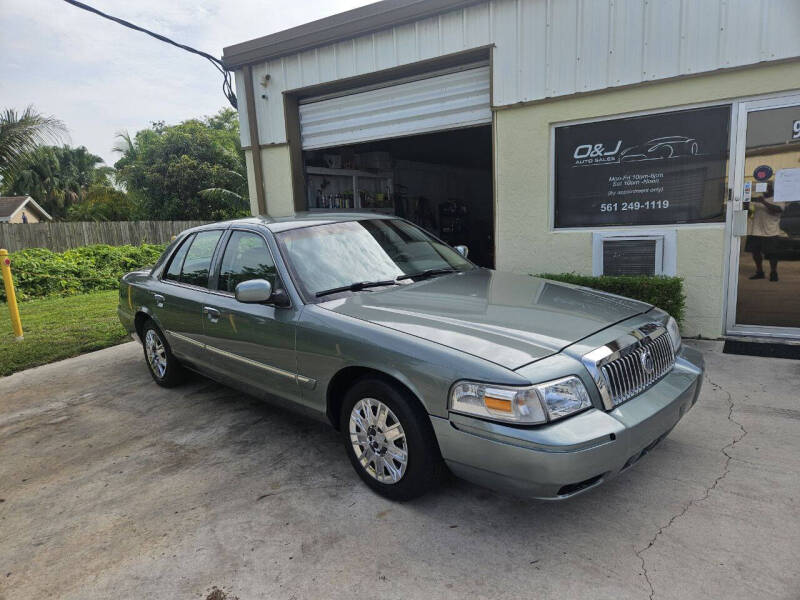 2006 Mercury Grand Marquis for sale at O & J Auto Sales in Royal Palm Beach FL