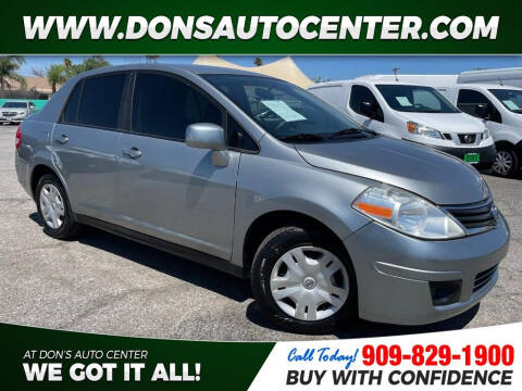 2011 Nissan Versa for sale at Dons Auto Center in Fontana CA