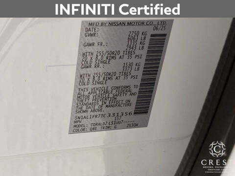 2026 Infiniti QX60 Luxe