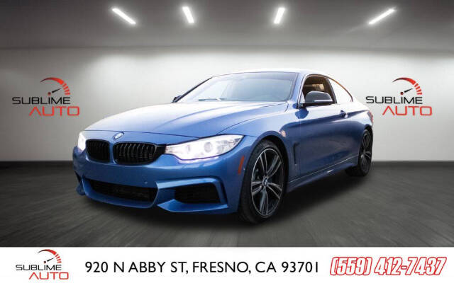 2015 BMW 4 Series for sale at SUBLIME AUTO in Fresno, CA