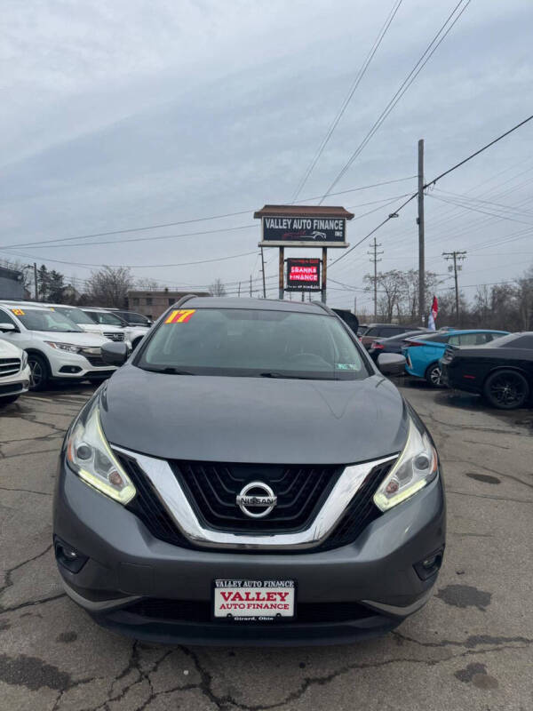 2017 Nissan Murano for sale at Valley Auto Finance in Girard OH