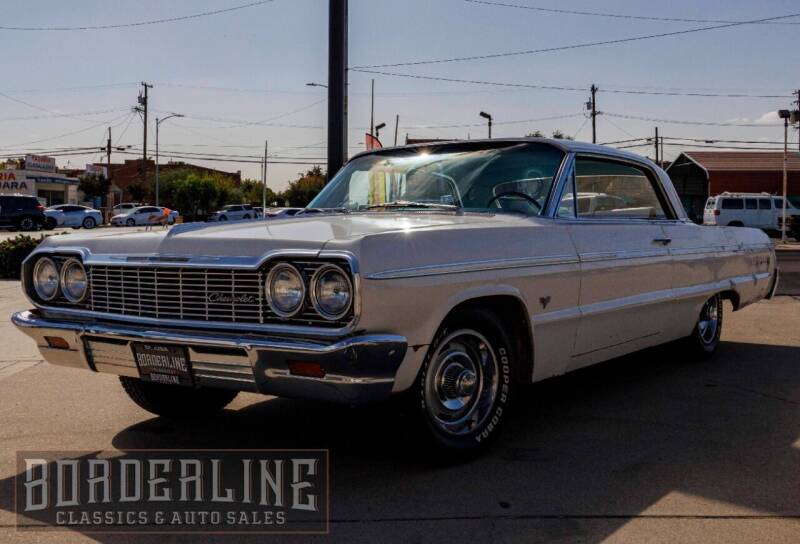 1964 Chevrolet Impala for sale at Borderline Classics & Auto Sales - CLASSICS FOR SALE in Dinuba CA