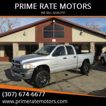 2005 Dodge Ram 3500 for sale at PRIME RATE MOTORS in Sheridan WY