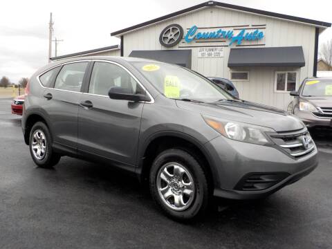 2013 Honda CR-V for sale at Country Auto in Huntsville OH