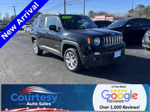 2018 Jeep Renegade for sale at Courtesy Auto Sales in Chesapeake VA