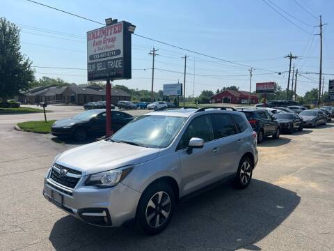2018 Subaru Forester for sale at Unlimited Auto Group in West Chester OH