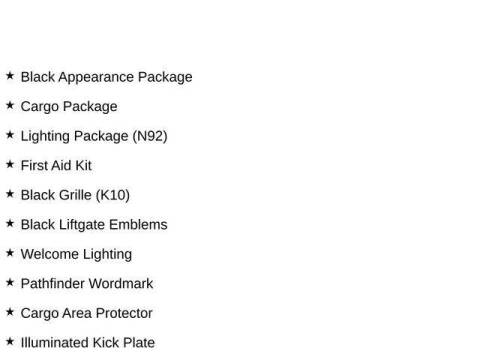 2023 Nissan Pathfinder SL