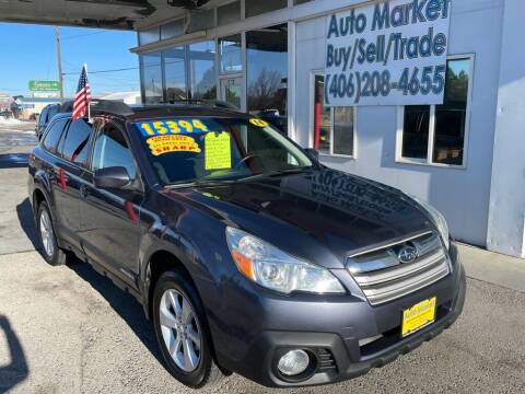 2014 Subaru Outback for sale at Auto Market in Billings MT
