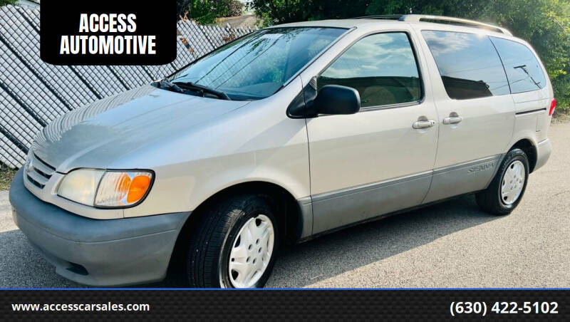2001 Toyota Sienna for sale at ACCESS AUTOMOTIVE in Bensenville IL