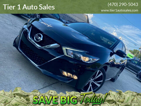 2018 Nissan Maxima for sale at Tier 1 Auto Sales in Gainesville GA
