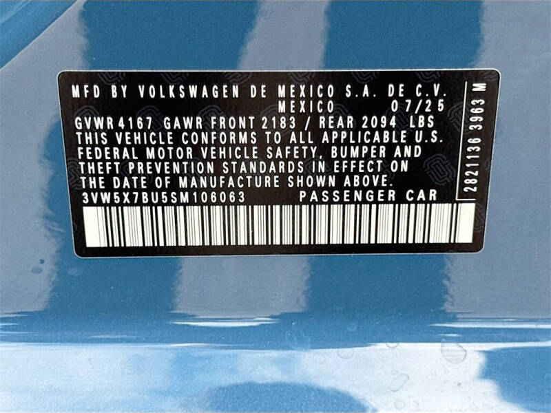 2025 Volkswagen Jetta S